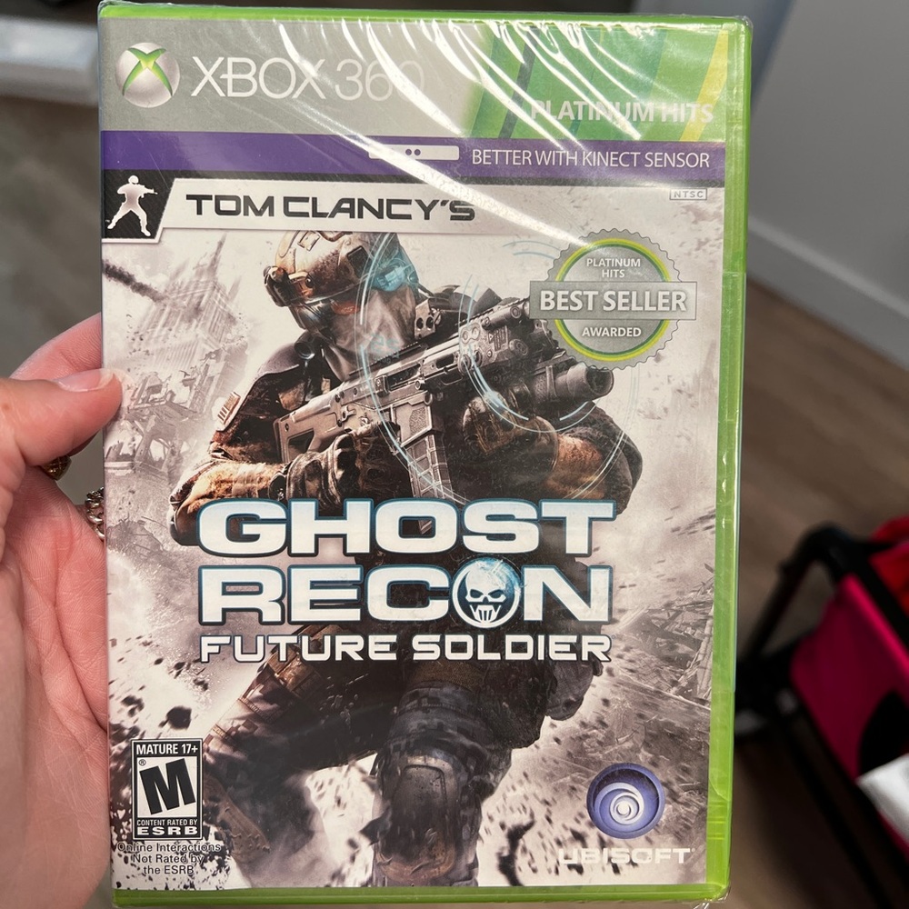 BRAND NEW Sealed Xbox 360 Tom Clancy’s Ghost Recon Future Soldier Game